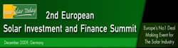 Image of 2nd European Solar Investment and Finance Summit