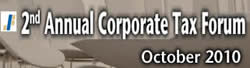 Image of 2nd Annual Corporate Tax Forum