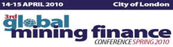 Image of 3rd Global Mining Finance Conference