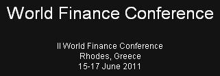 Image of II World Finance Conference